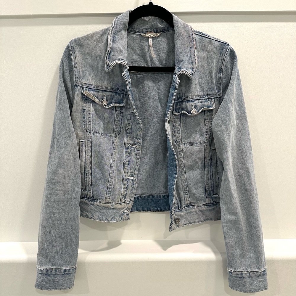 Free People denim jacket